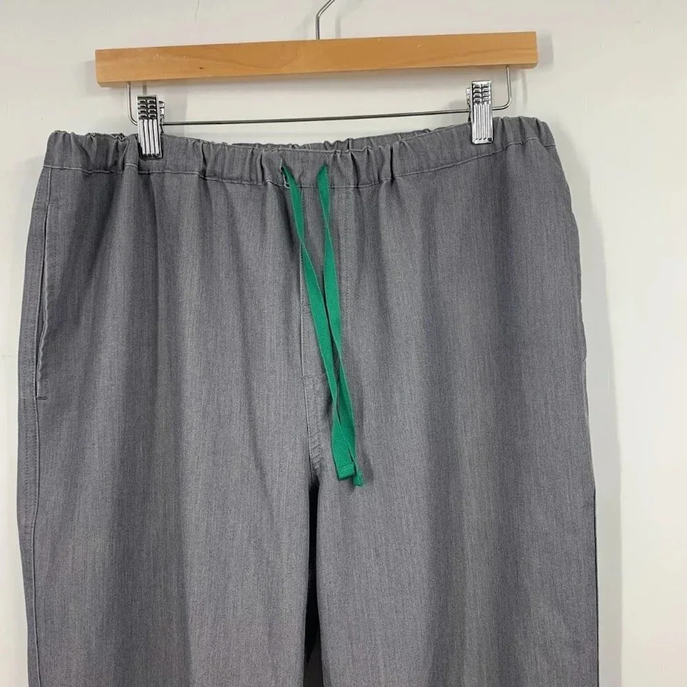 Figs Men's Pisco Basic Scrub Elastics Drawstring Slim‎ Pants Size L